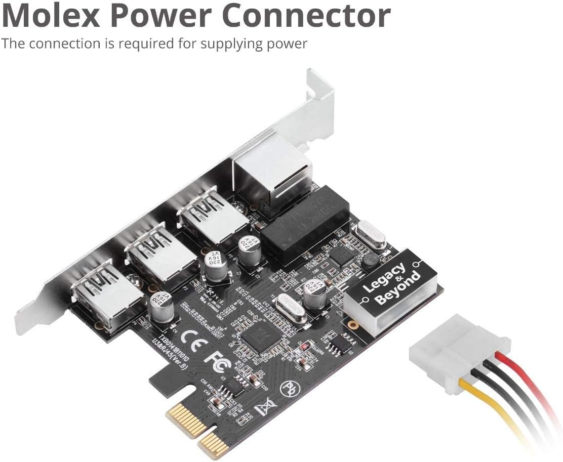 Get Popular Offer SIIG 3 Port PCI Express USB 3.0 Adapt Card + Gigabit Ethernet LAN - Standard & Low - Profile Windows Server,7,8,8.1,10 PCsPCs (LB-US0614-S1) Top Brands SIIG 3 Port PCI Express USB 3.0 Adapt Card + Gigabit Ethernet LAN - Standard & Low - Profile Windows Server,7,8,8.1,10 PCsPCs (LB-US0614-S1)