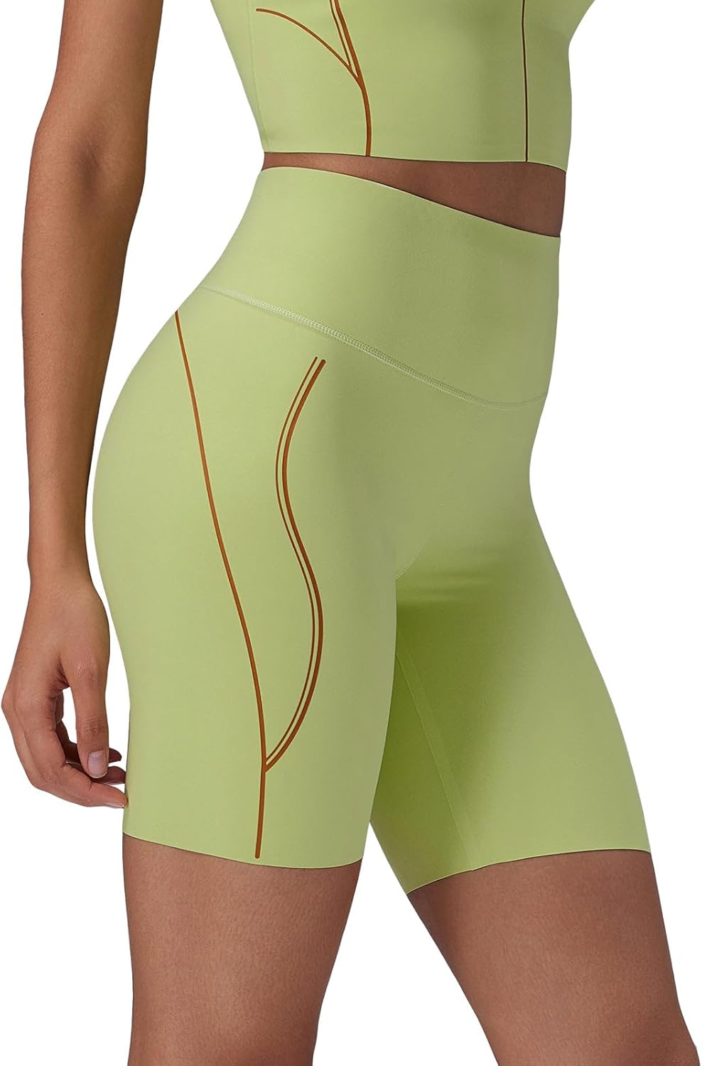 baleaf Freeleaf Broadway Women's Biker Shorts with Pockets, Dance Yoga Workout Gym Running 8" High Waist Short Pants
