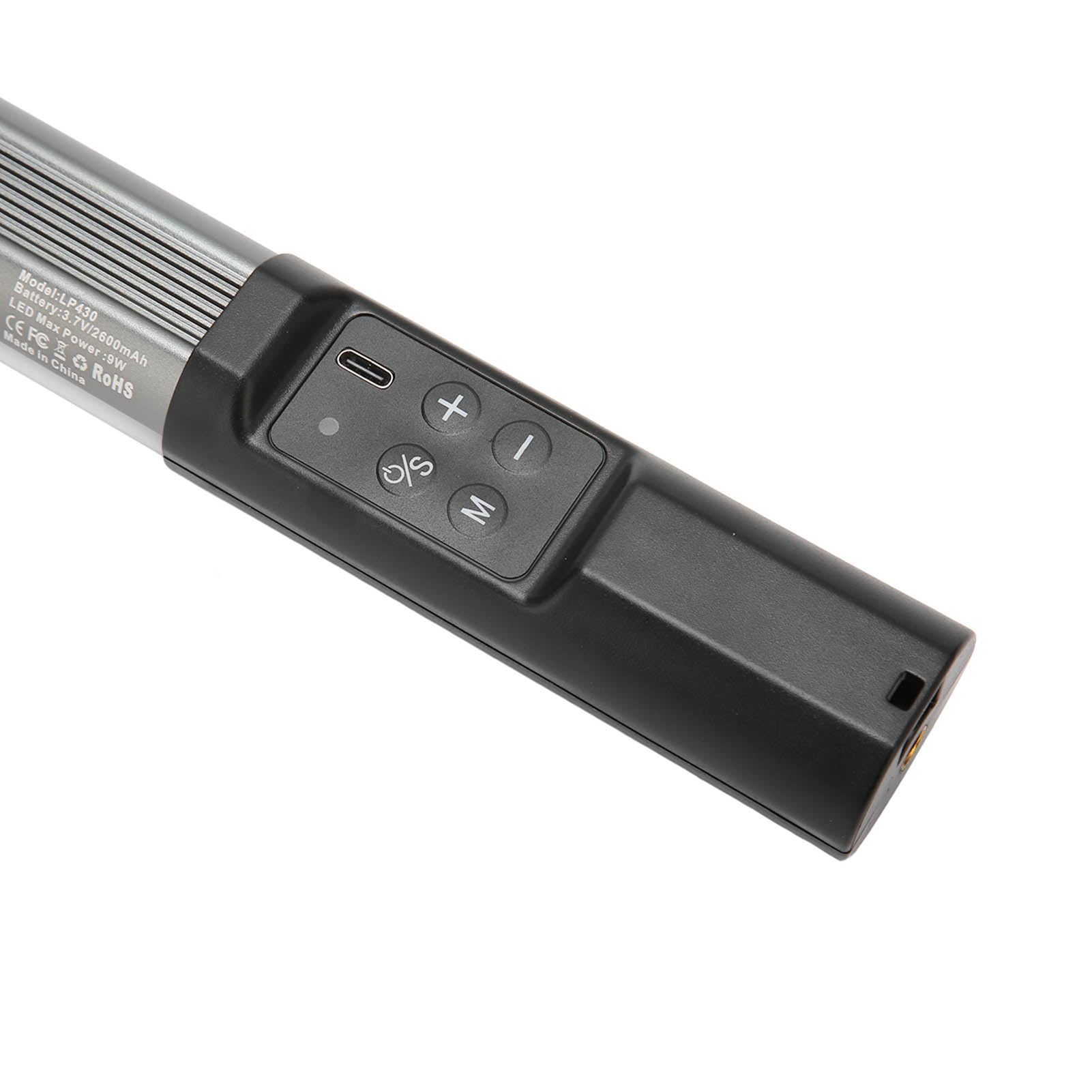 Focket Bastone Luminoso a LED RGB, 9W 1000 2500-9900K Bastone Luminoso Dimmerabile per Fotografia per Video con Batteria Ricaricabile Integrata da 2600mAh per Eventi di Produzione Video Fotografici