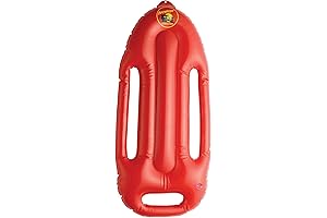 Smiffys Baywatch Lifeguard Inflatable Red Float Prop