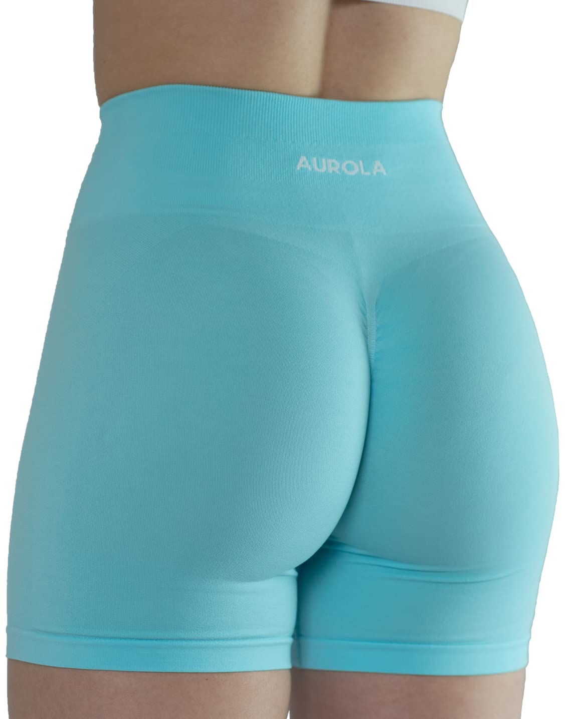 AUROLA Intensify Workout Shorts for Women Seamless Scrunch Short Gym Yoga Running Sport Active Exercise Fitness Shorts