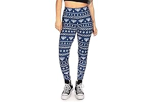 Snug Chanukah Leggings: Festive Spirit in Every Stitch