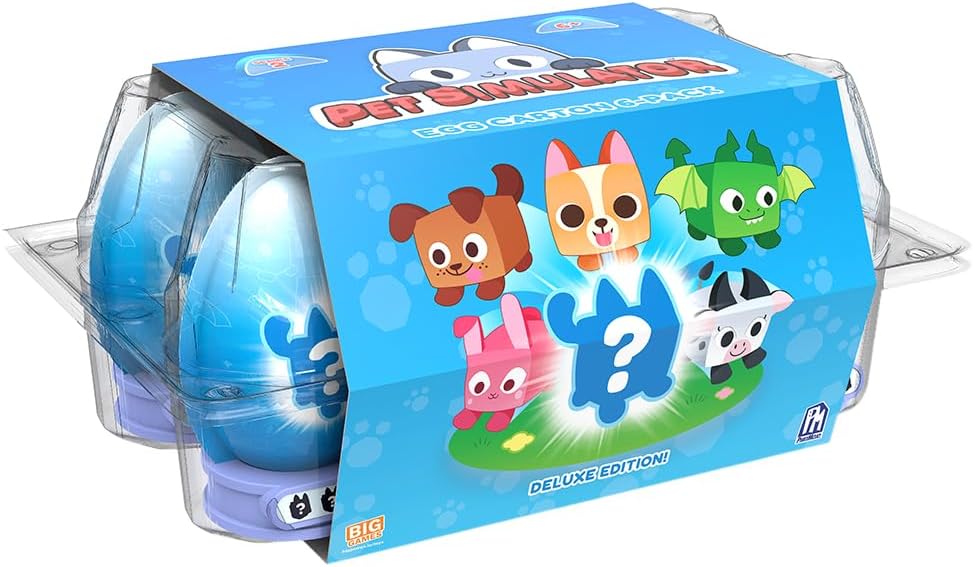 Mystery Minifigures Deluxe 6-Pack (Six Mystery Eggs & Pet Figures, Series 2) [Includes DLC]