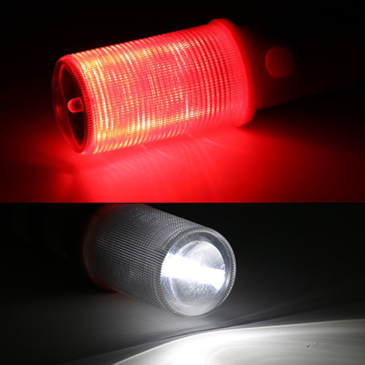 ULTECHNOVO Luz De Emergencia Led Balizas De Seguridad Luz De Advertencia Alerta Magnética Linterna Sos Grados Magnética Caminos Maltratados