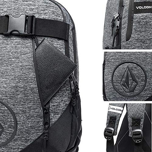 Mochila Volcom Premium Skate Bag Reforçada Resistente Estilo Urbano Original