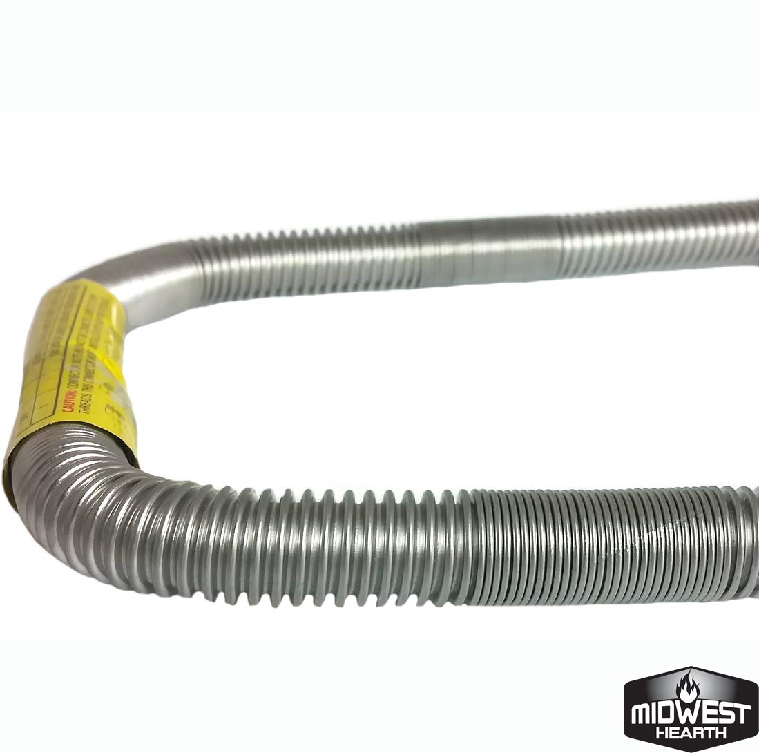 Amazon.com: Midwest Hearth Whistle Free Gas Flex Line for Fire Pit