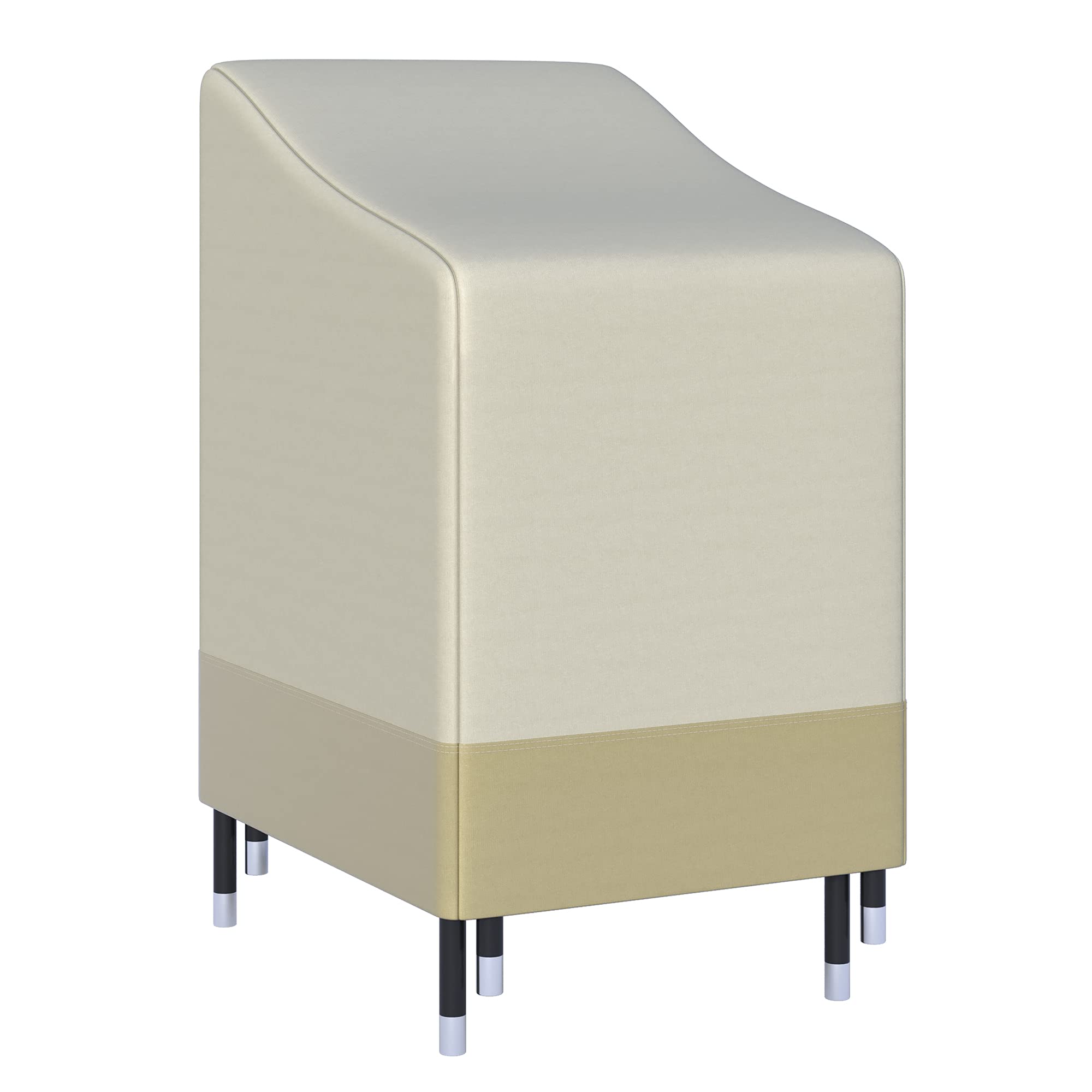 Outsunny 600D Oxford Cloth Waterproof Furniture Cover - Beige and Coffee