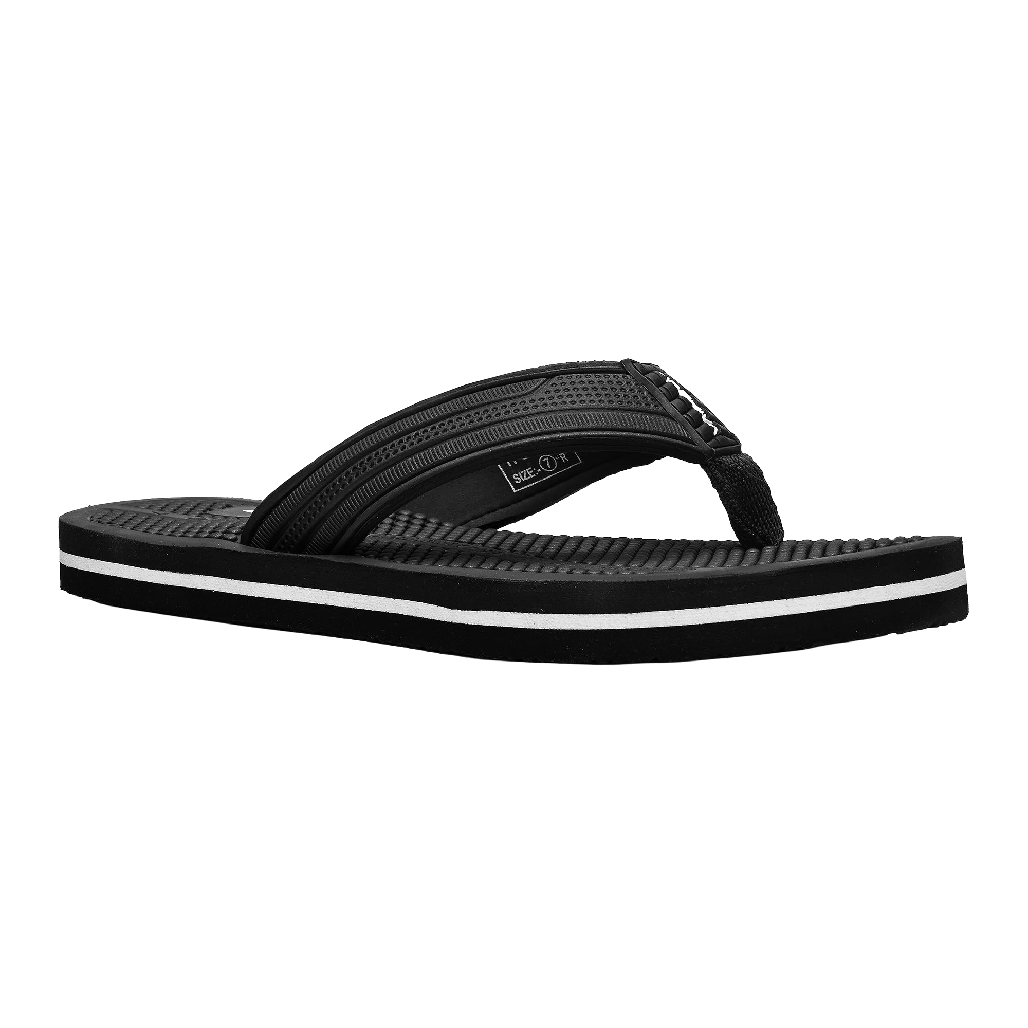 Men's Premium Slippers | Comfortable Daily Use Slippers For Home, Outdoors & Travel | Flexible & Durable | Anti-Skid Grip With Bubble-Textured Footbed | TFG-1049-image-37