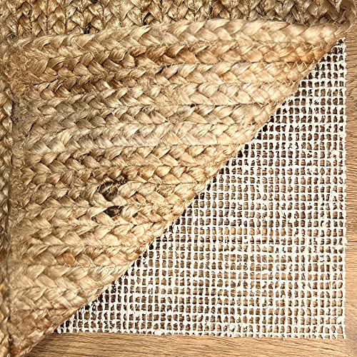 HaftPlus - Tapis antidérapant en Fibres Naturelles, sans Plastique et respectueux de l'environnement, Tapis antidérapant fabriqué à partir de matières premières renouvelables, Taille 60 x 120 cm Cover