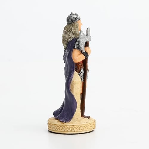 Miniatura 5 de Veronese Design Figura de poliresina pintada a mano Loki Dios de las travesuras de 3 3/8 pulgadas