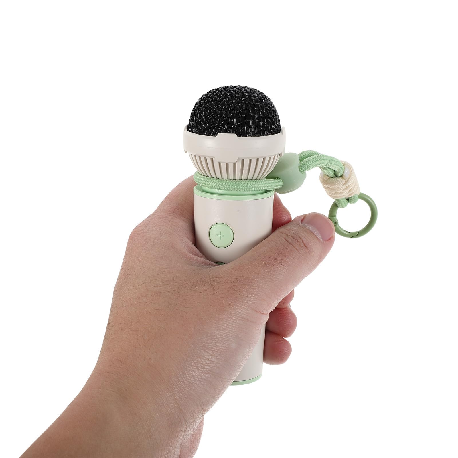 Altavoz Karaoke con Micrófono Portátil Inalámbrico, Sistema de Sonido de Alta Fidelidad en Abs para Celebraciones y Transmisiones en Vivo