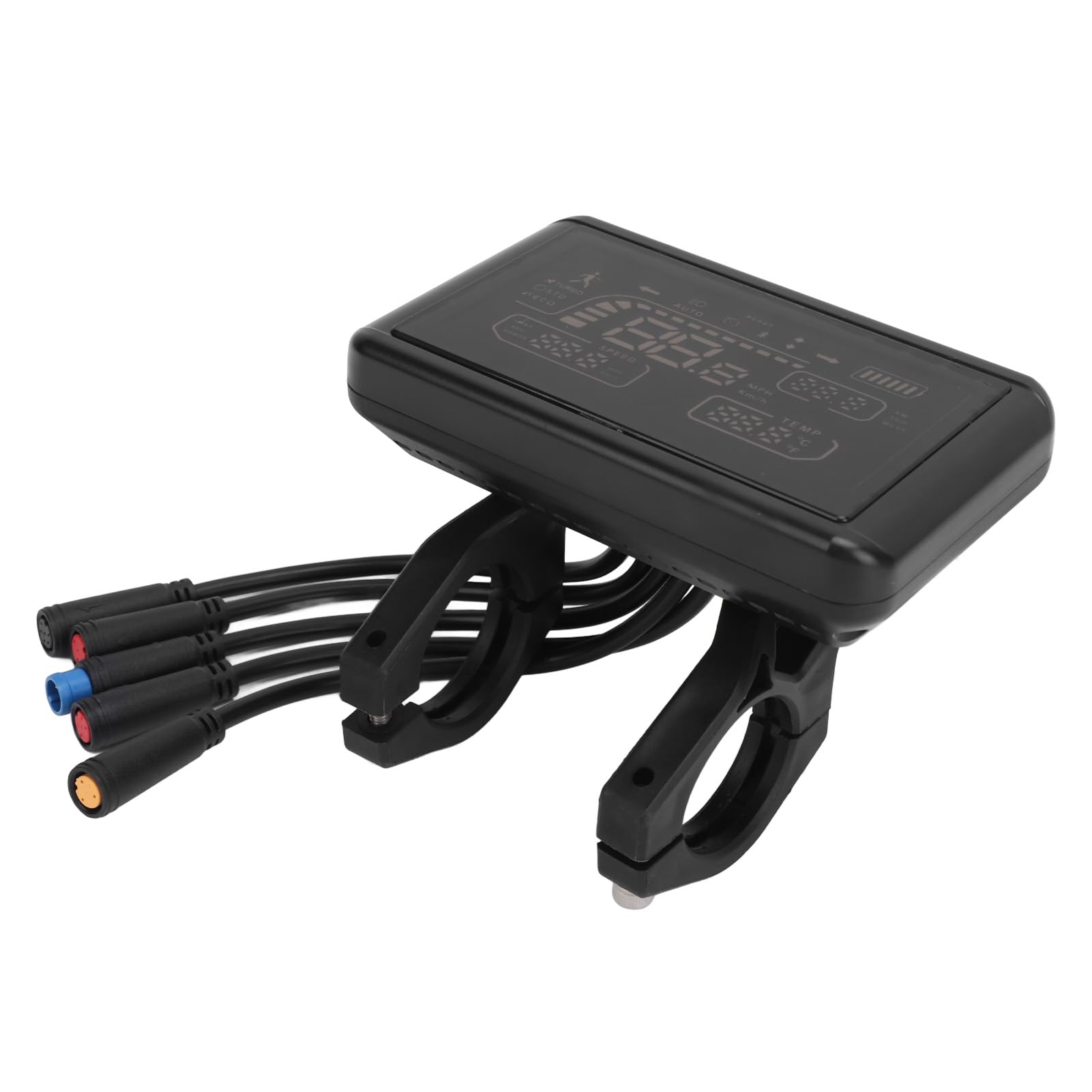 Electric Bike Panel Durable Display Speed Gear Power Mode Indicator for Electric Modification ABS Material