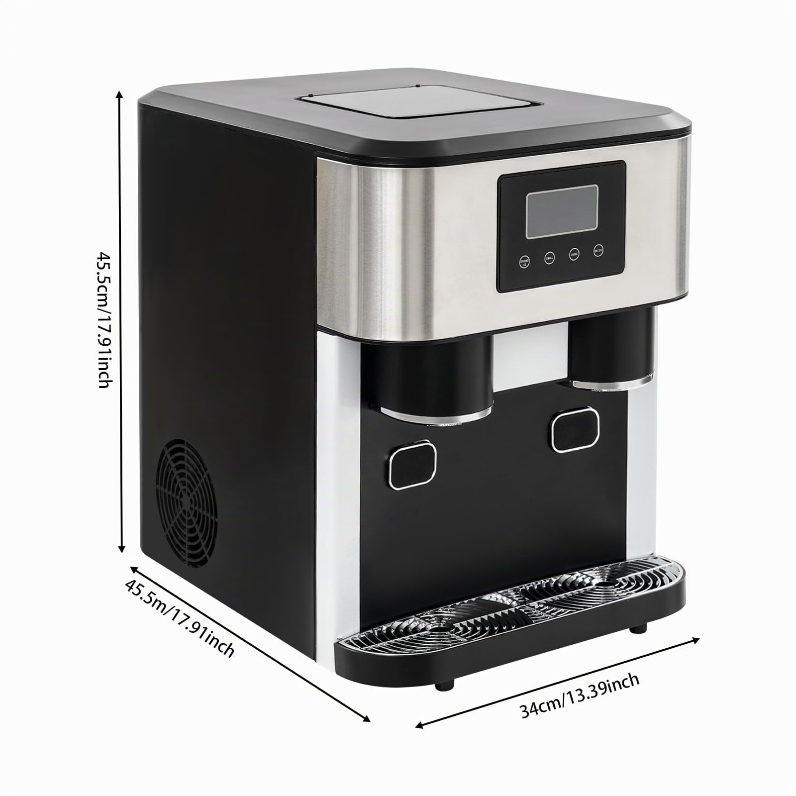 Machine à glaçons professionnelle 3 en 1 pour la maison, le bureau, le café, le bar