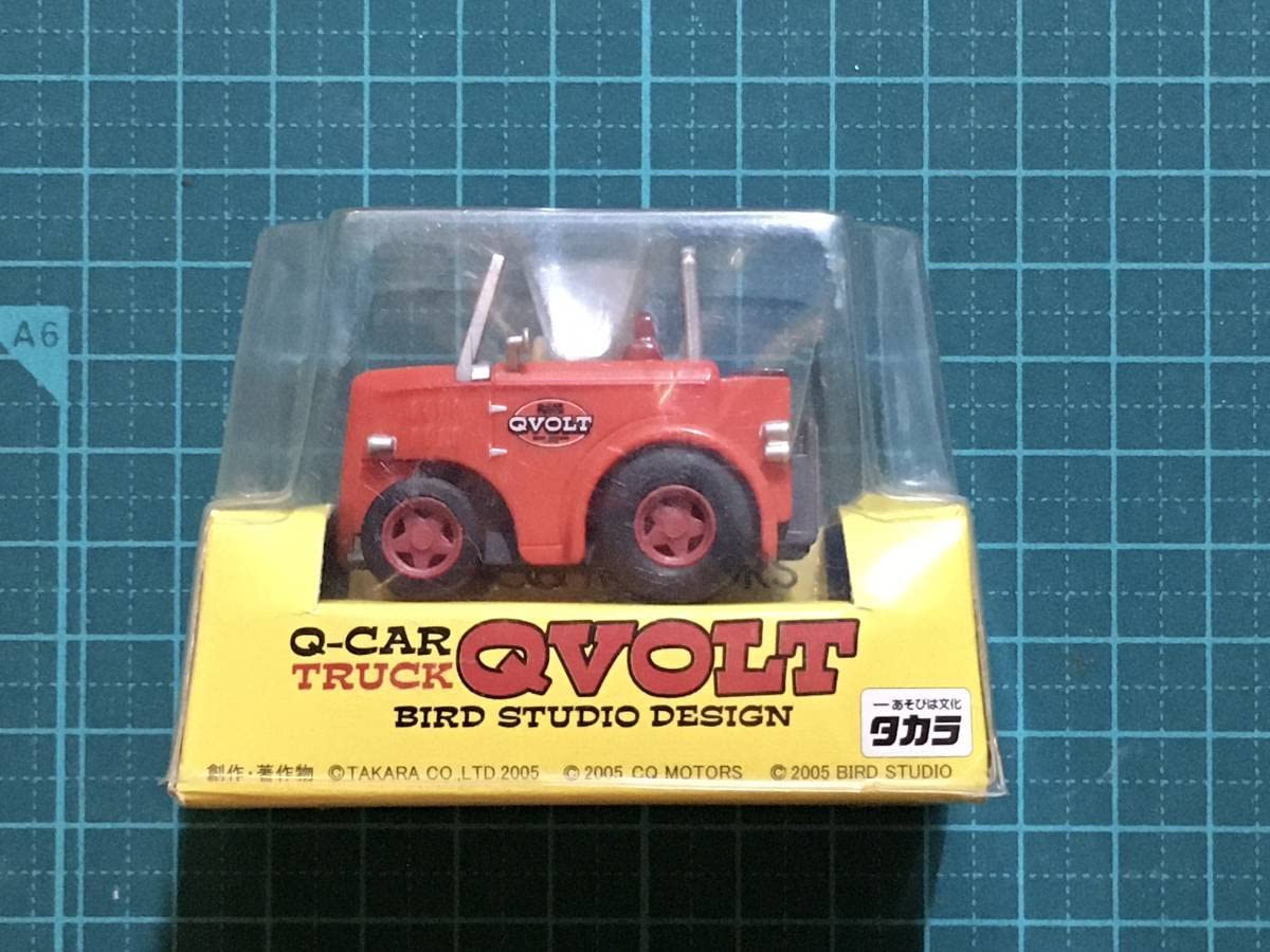 Amazon | チョロQ 鳥山明 QーCAR TRUCK QVOLT 赤 | 車両 | おもちゃ