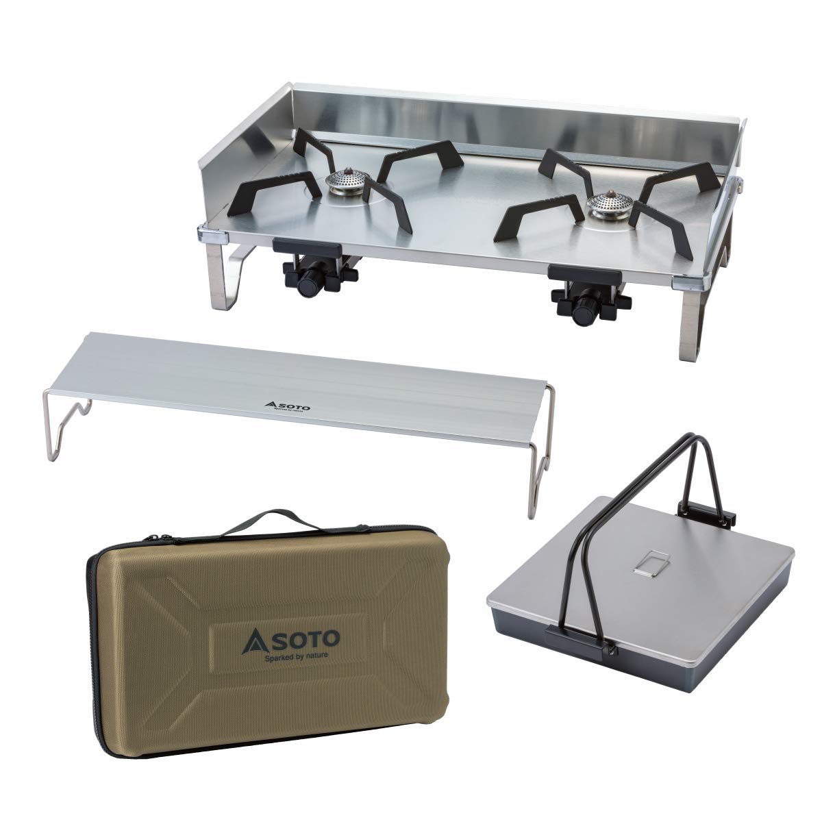 Amazon | SOTO レギュレーター2バーナー GRID ST-526 ＋ 3点  