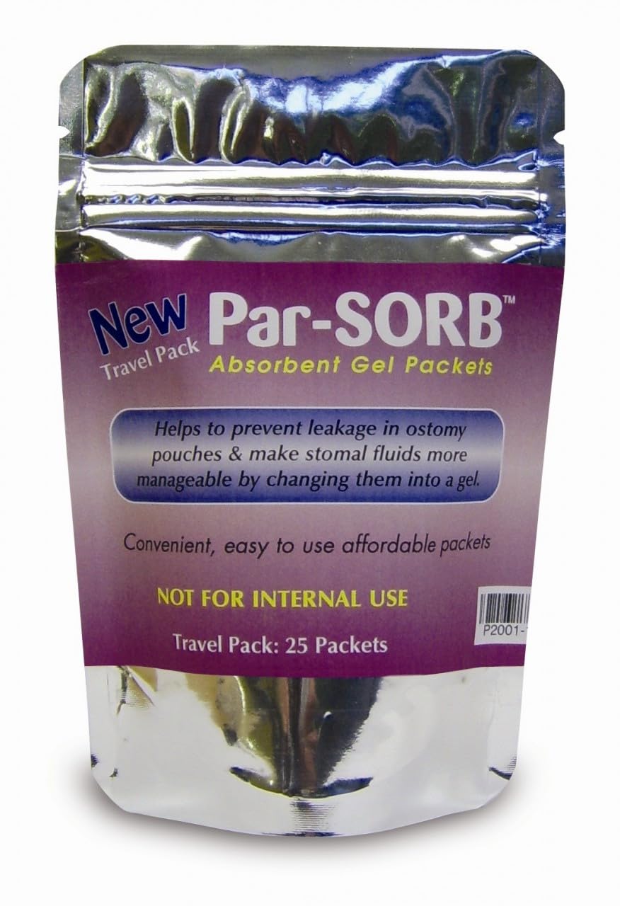 Par-Sorb Absorbent Gel Packets, 25 Per Pouch Travel Size (Pouch)
