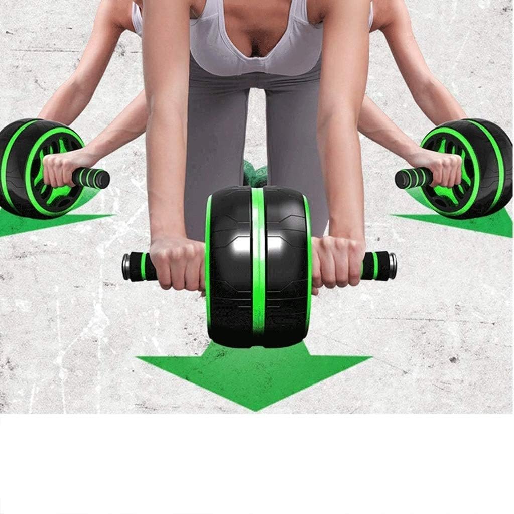 Abdominal muscle wheel，Home Abdominal Exercise Equipment Core Workout Machine Wider Wheel with Resistant Band