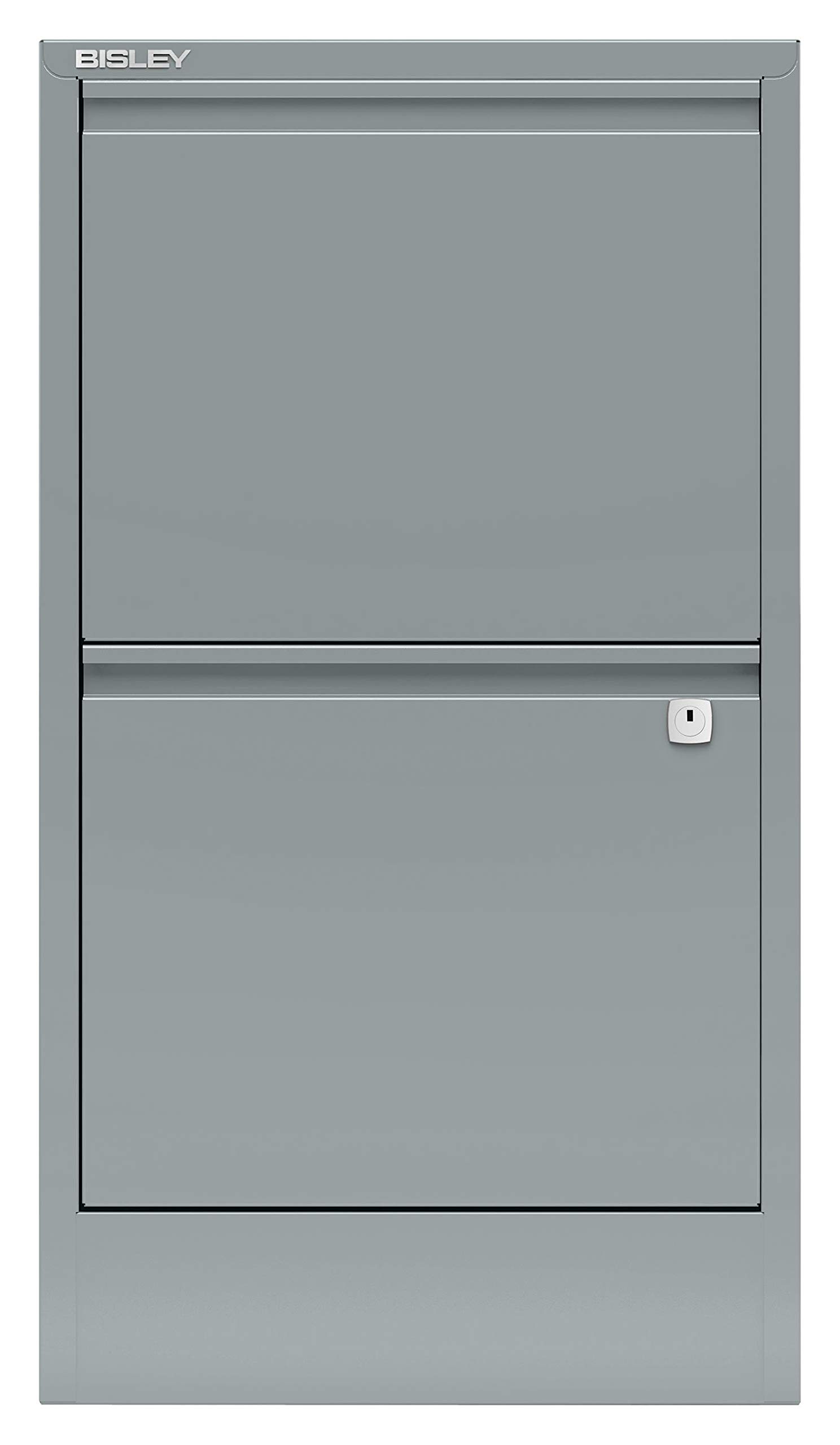 Bisley Home Filer, 2 cassetti HR in Metallo, Argento 355, 40 x 41,3 x 67,2 cm