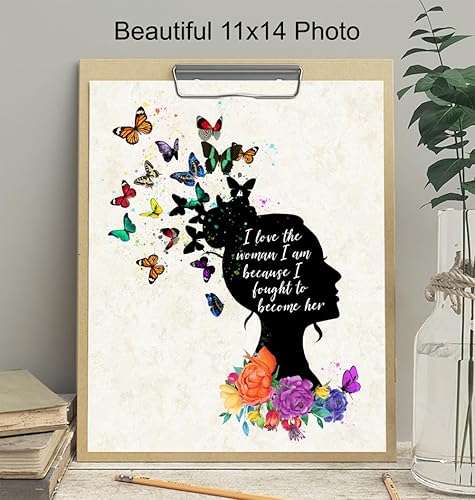 Vista 12 de Positive Quotes Wall Art & Decor - Inspirational Sayings for Wall Decor- Encouragement Gifts for Women, Best Friend, Girls, Teens - Motivational