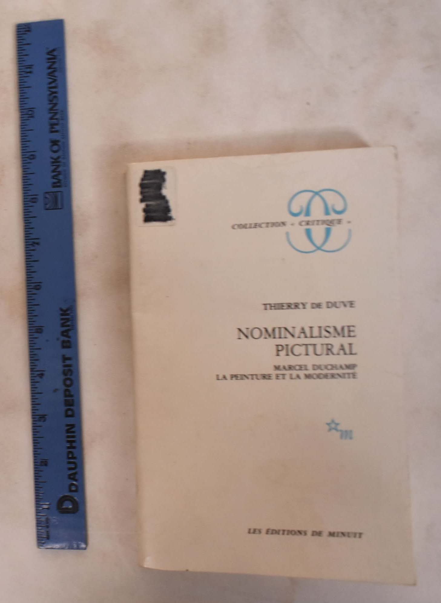 Nominalisme pictural Marcel Duchamp la peinture et la modernité
