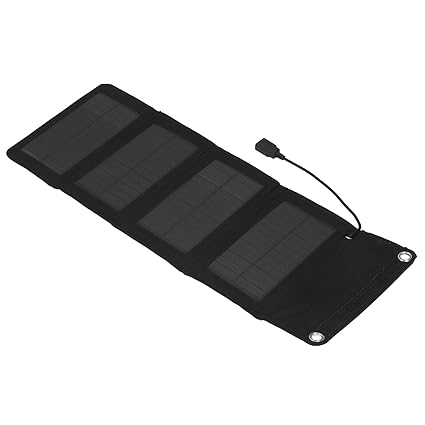 SIK Foldable Solar Charger, High Efficiency Solar Panel Charger Portable Folding for Cars Vessels for Motorcycle for Household Appliances
