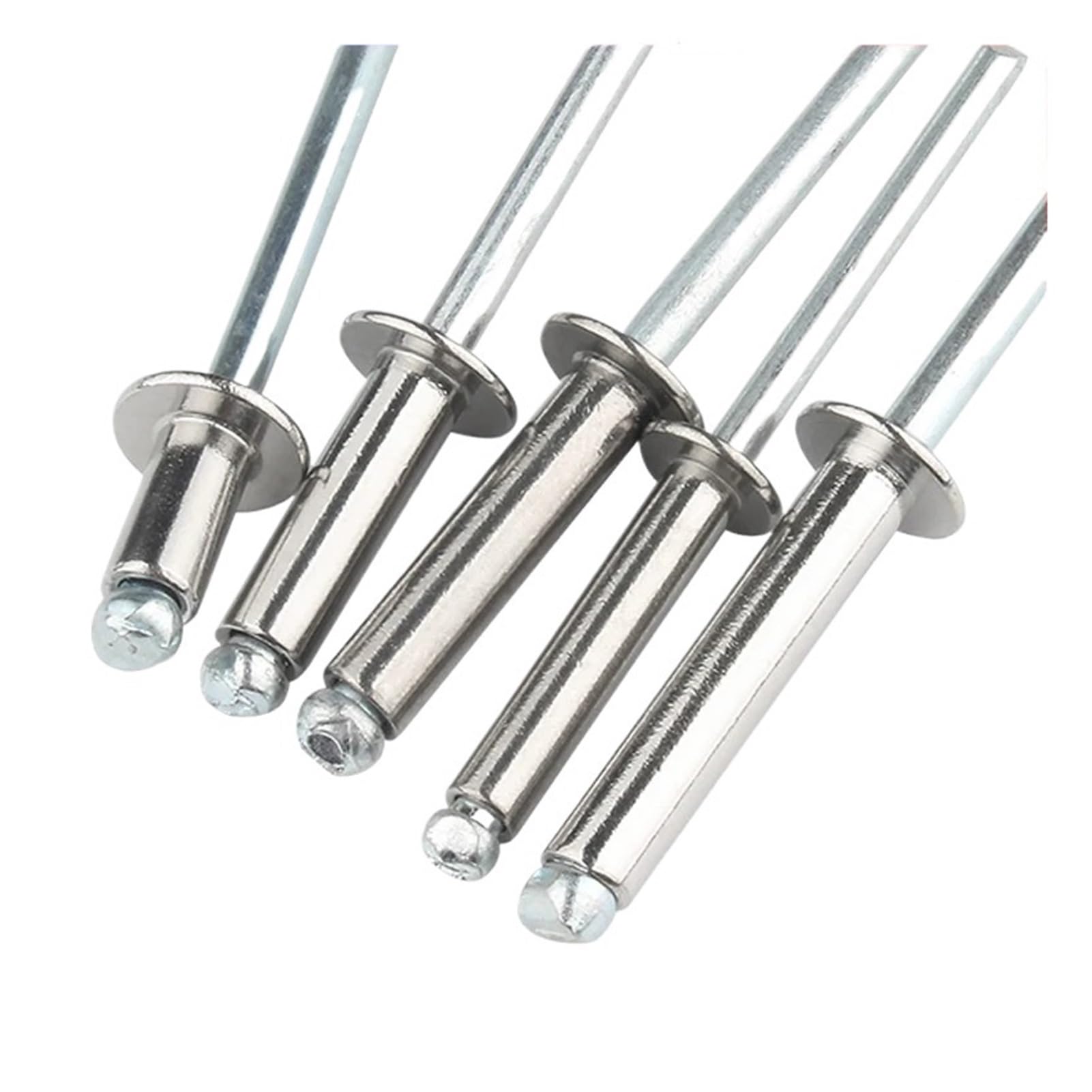 remaches ciegos, Remaches ciegos Cabeza redonda plana de cabeza avellanada acero inoxidable 304 M3 .2 tracción(Round Head,6MM-M3 (30PCS))