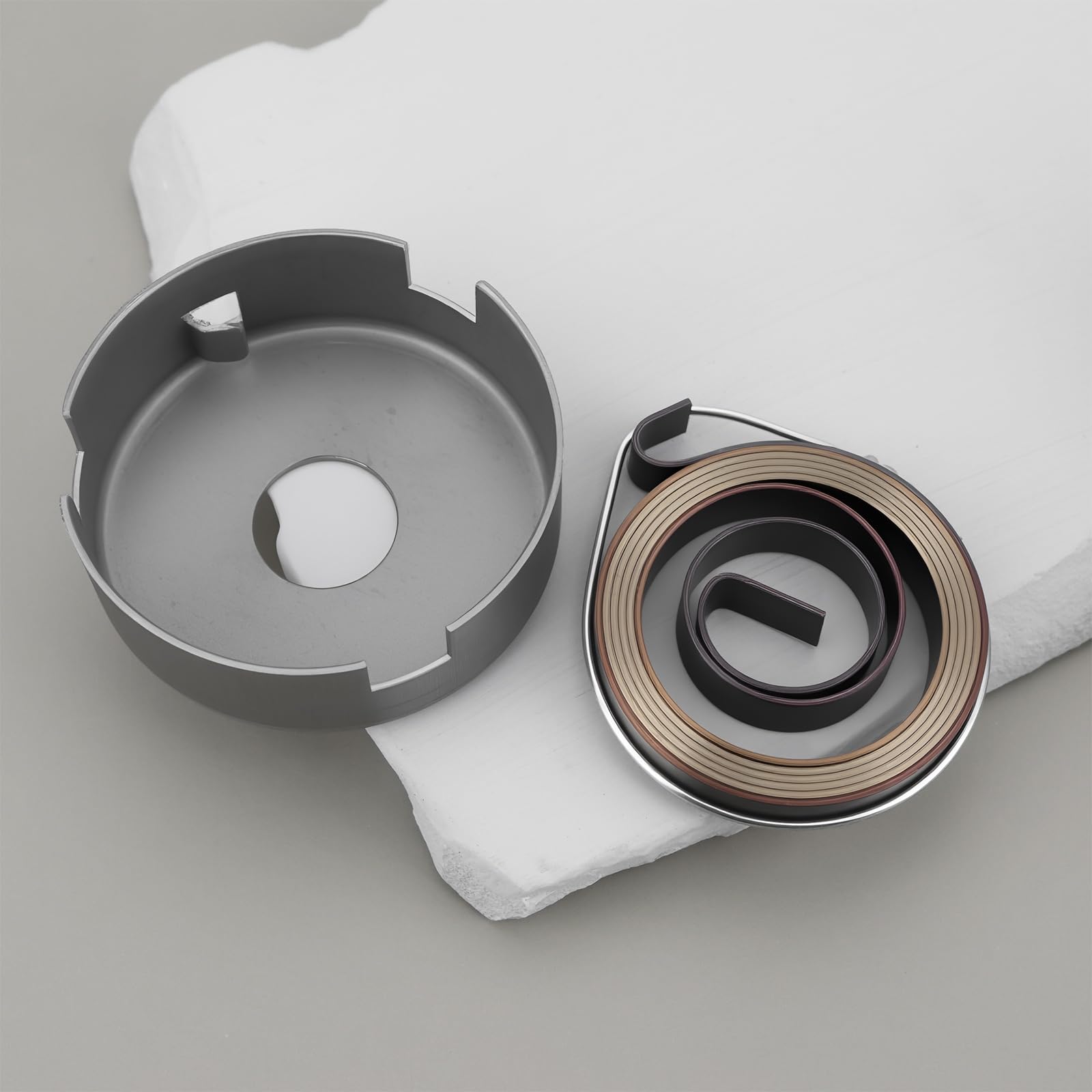 Molla Di Ritorno A Spirale Da 35 Mm Con Copertura Per Molle Adatta Alla Maggior Parte Dei Trapani A Colonna