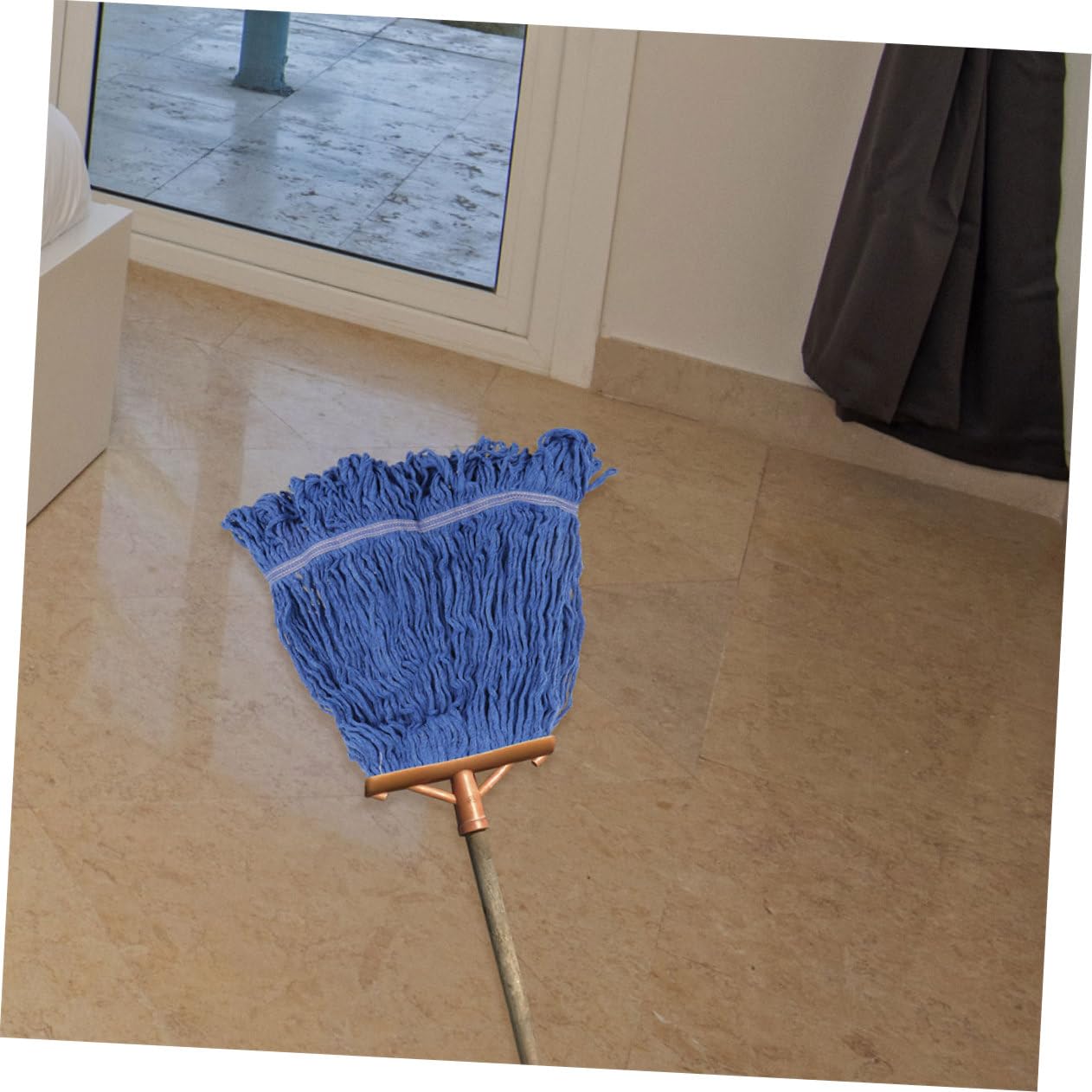2 Pezzi Testa Ricambio per Mop Microfibra da Assorbente e Lavabile per Piastrelle Accessorio per Pulizia
