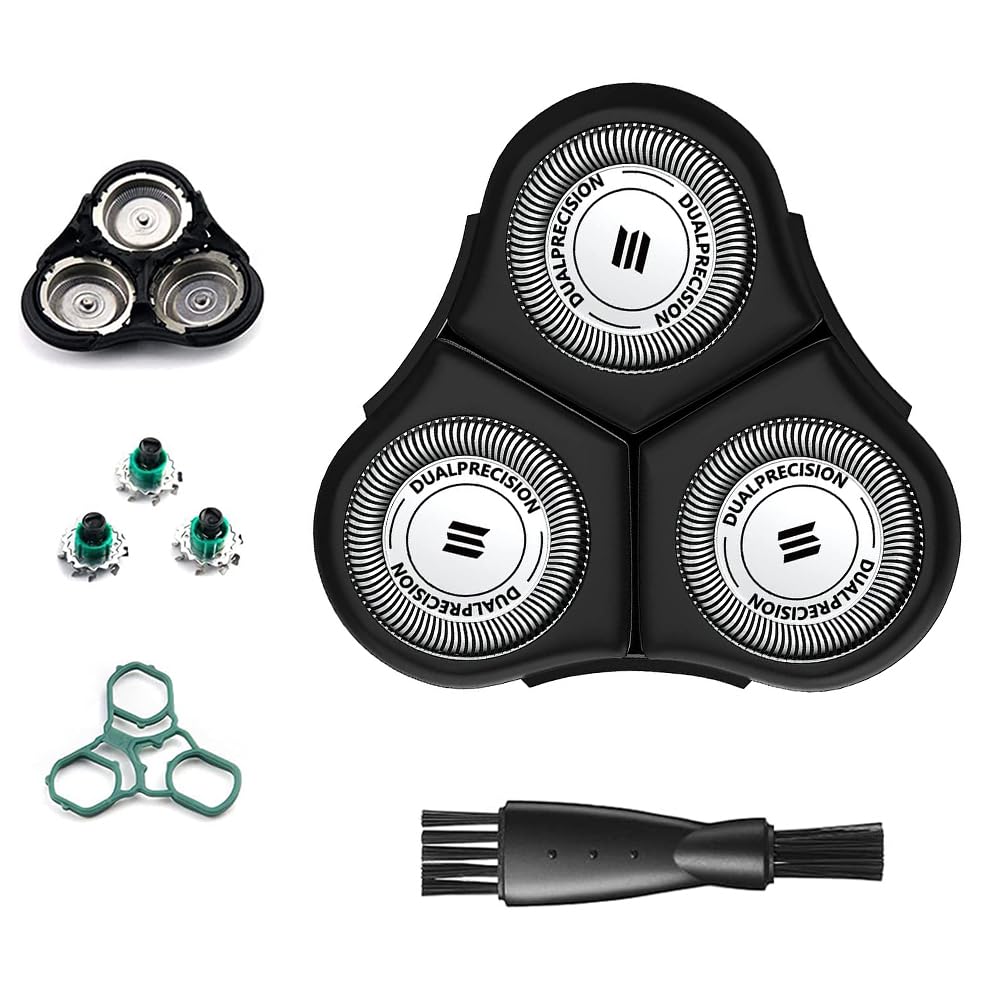 RQ11 Replacement Heads Fit for Phili ps Sensotouch 2D Series Shaver Compatible with Norel co 1150X 1160X 1170x 1180X New Upgraded Shaving Replacement Blades RQ11 Men Electric Shaving Heads(1 Unit)