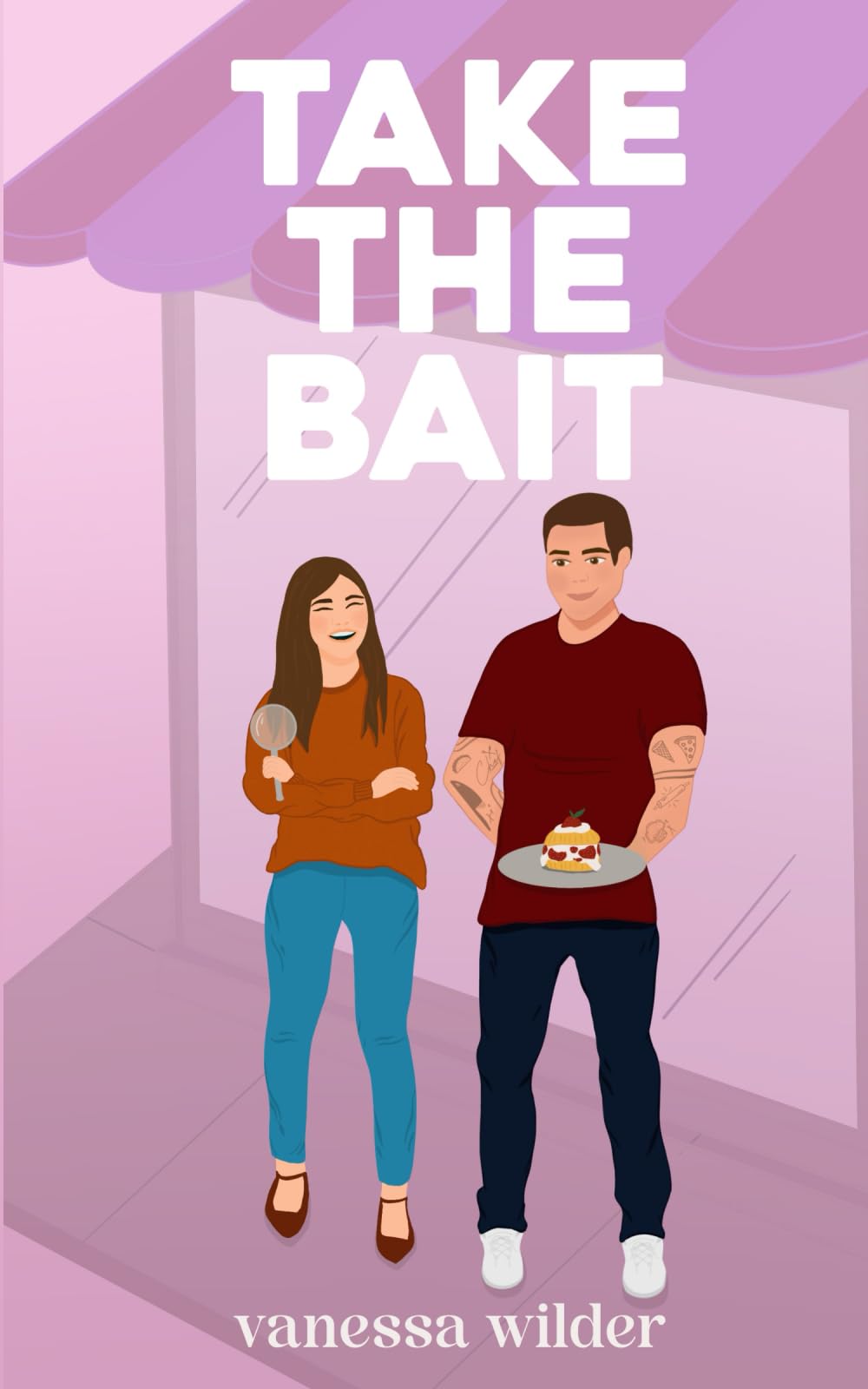 Take the Bait: A Spicy Small Town Holiday RomCom (Beach Babes)