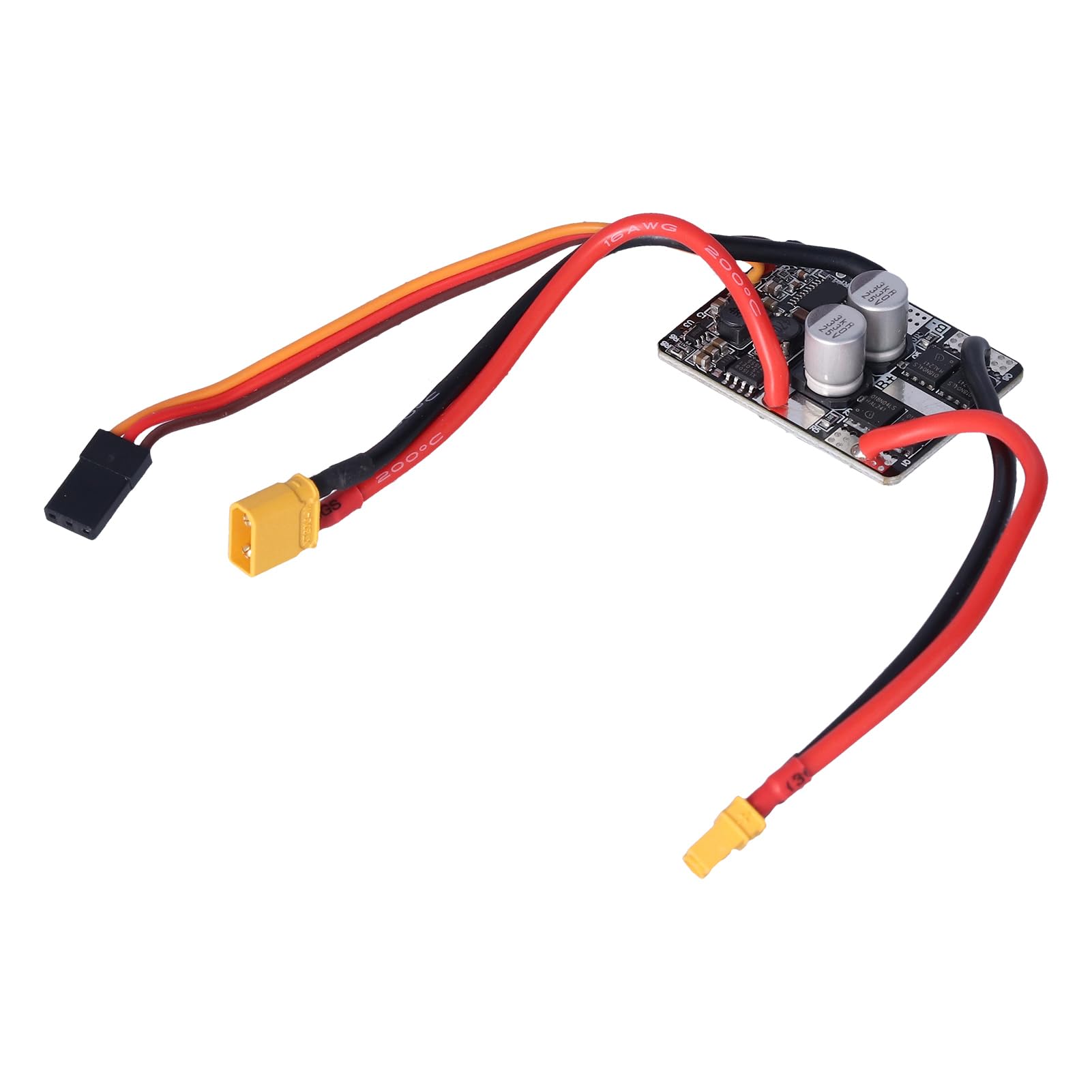 Modulo controller di potenza universale da 7 V a 24 V APOSA - Mini controller elettronico di velocità per robot - Limite di corrente 15 A - PCB a doppia faccia da 1,6 mm con