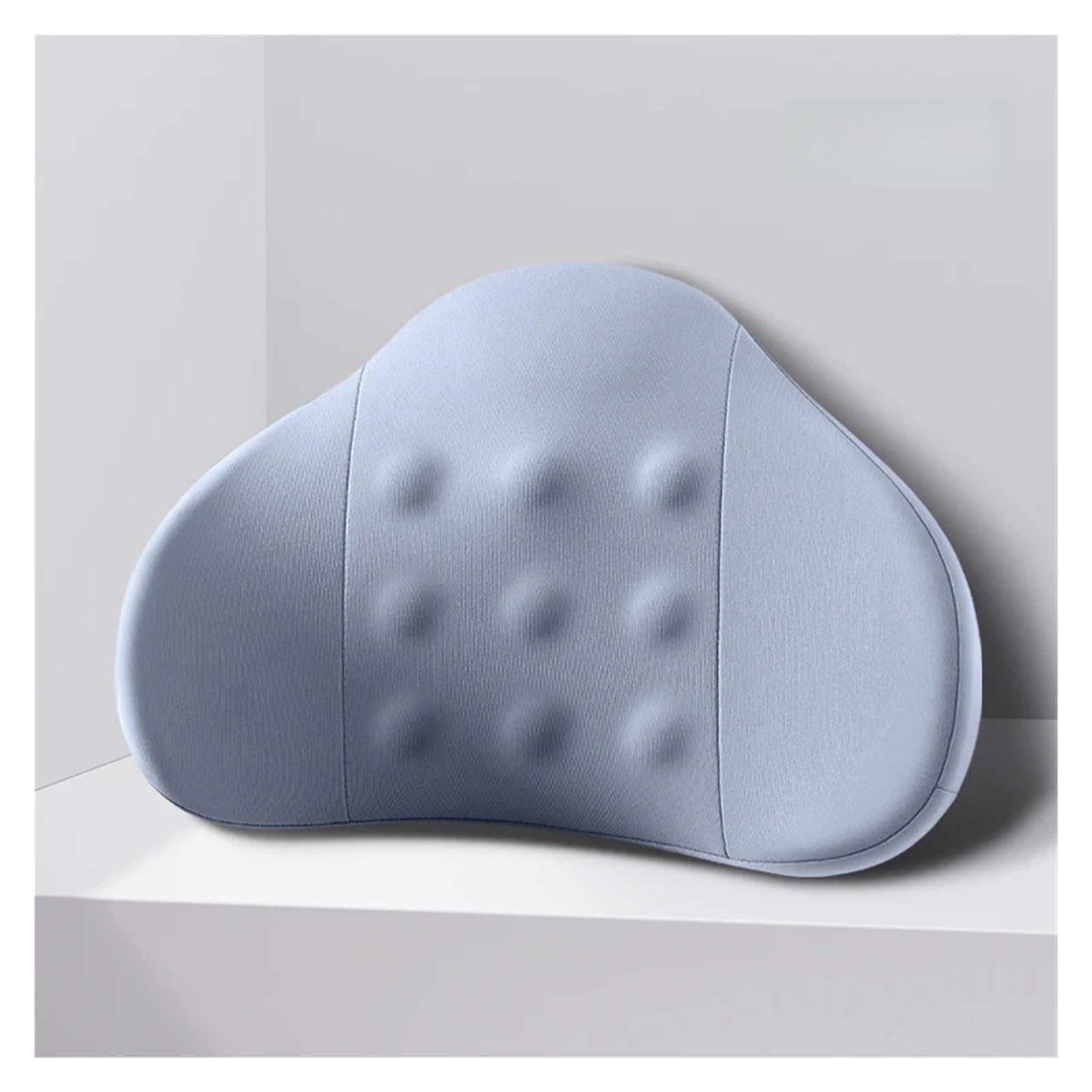 Hviyroi car seat cushion Car Seat Lower Back Support Memory Foam Waist Pillow Cushion(Blue)