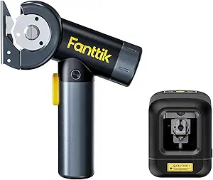 Fanttik C8 Nano Electric Scissors with LED Display & D2 Green Laser Level