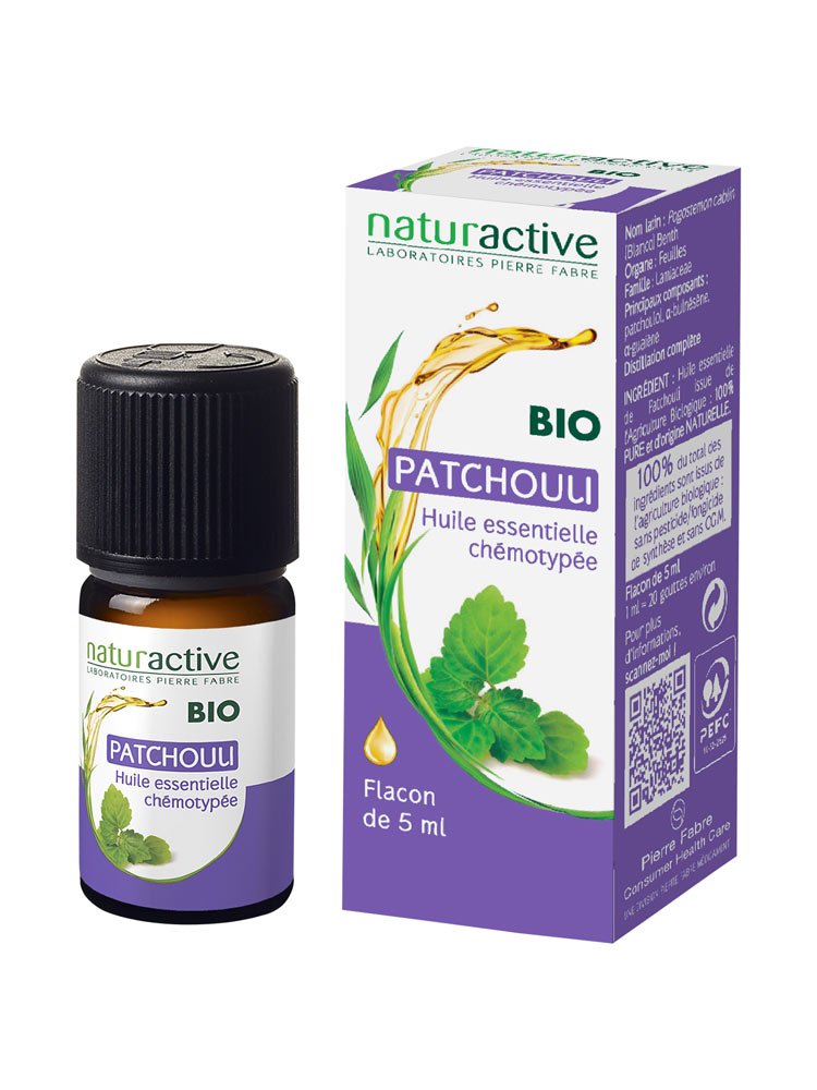 Naturactive Patchouli Organic Essential Oil, 5 ml