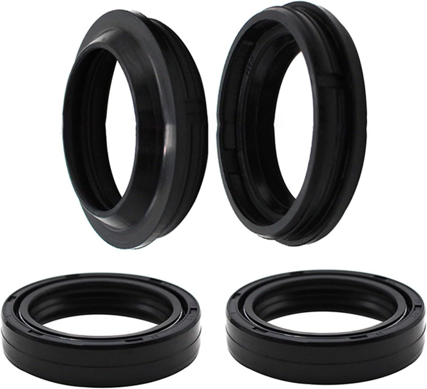 1 Set Front Fork Damper Fork And Oil Seal For Motorcycle 35x48x11mm Rubber Seal Kit Motorcycle Accessories