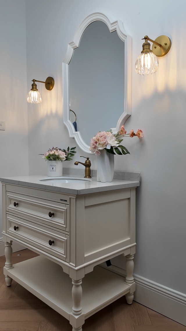 Applique Murale Vintage Verre Tulipe - Abat-Jour Soufflé Main - Culot E27 Max 40W - Pour Salon, Salle De Bain