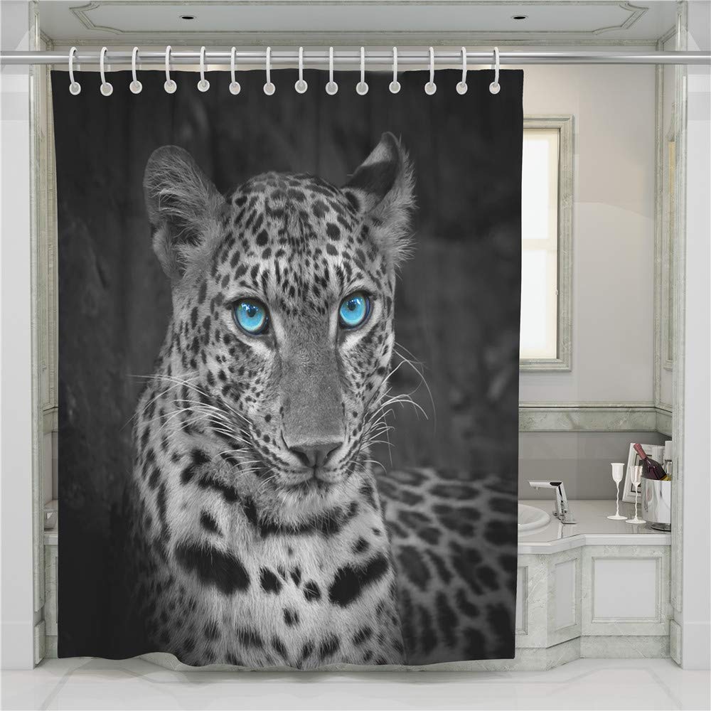 Chickw11 Tende da Doccia in Tessuto Antimuffa,Poliestere Impermeabile Tenda da Bagno Doccia con 12 Anelli 3D Stampa Decorativa Tenda della Vasca da Bagno Lavabile (Viola Farfalla,90x180cm