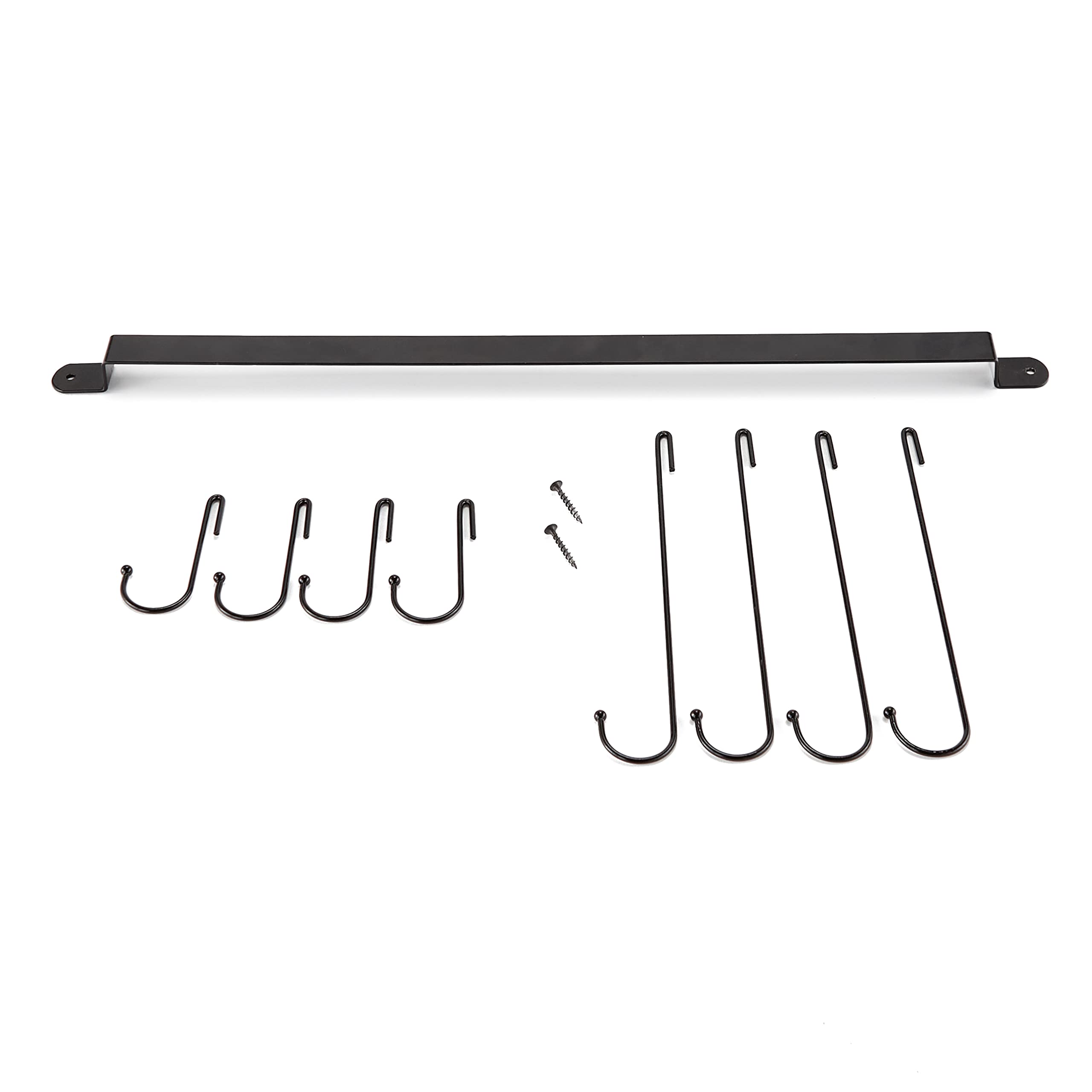 The Lakeside Collection Wall Mounted Coffee Mug Rack - Coffee Cup Holder for Countertop