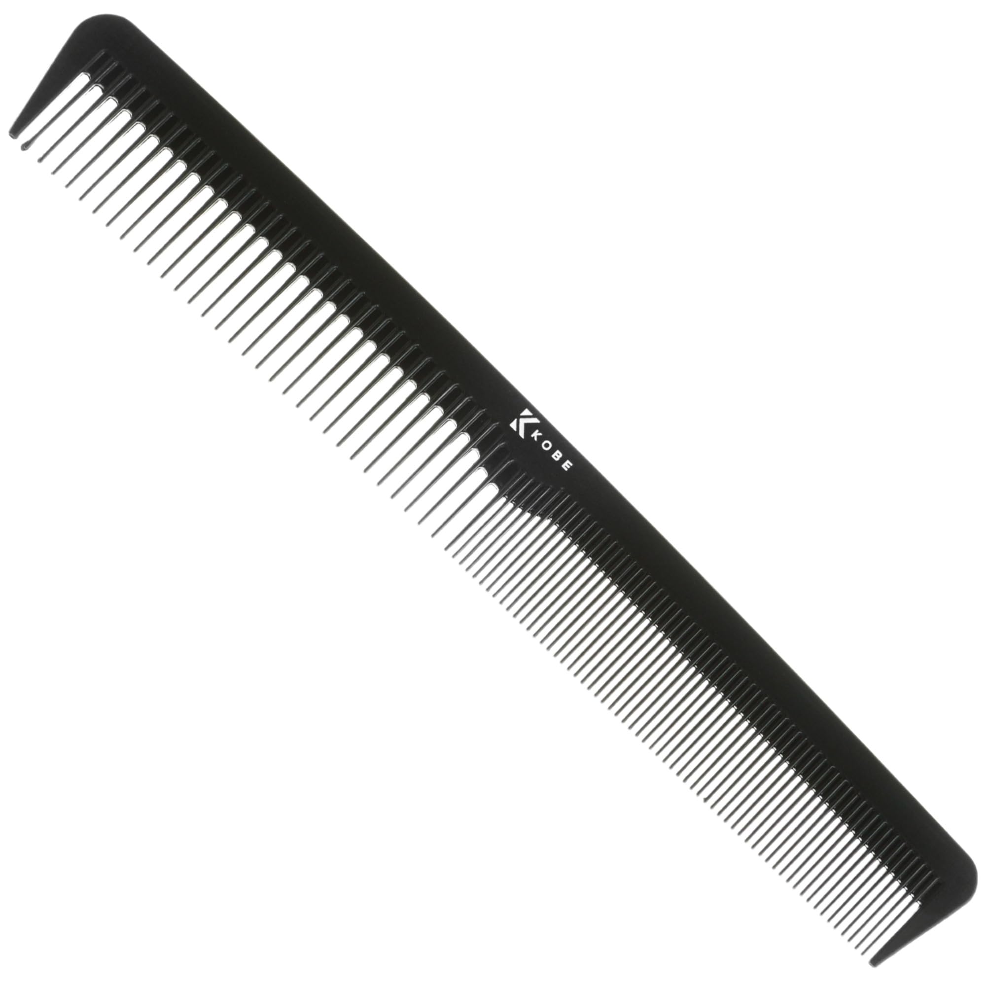 Sponsored Ad – Kobe Professional Carbon Fibre Comb, Compact Carbon Comb, Coarse Fine 2 Teeth sizes, Shatter-Proof, Anti-Static, Barbers, Salon Hairdresser Hair Care Tools For Men And Women, Super strong 18cm Long ideal for salon or home use.