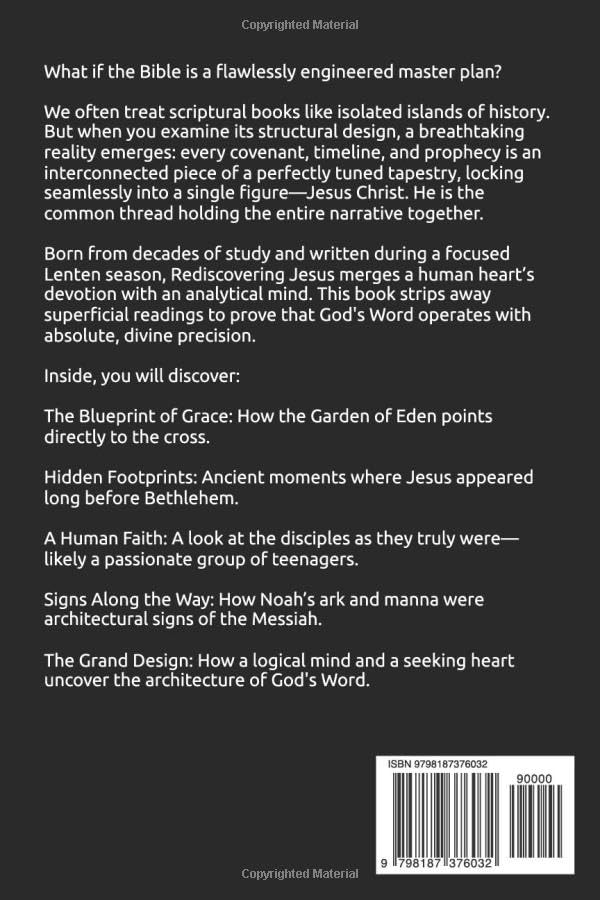 Image of Rediscovering Jesus: A Journey from the Garden to the Resurrection