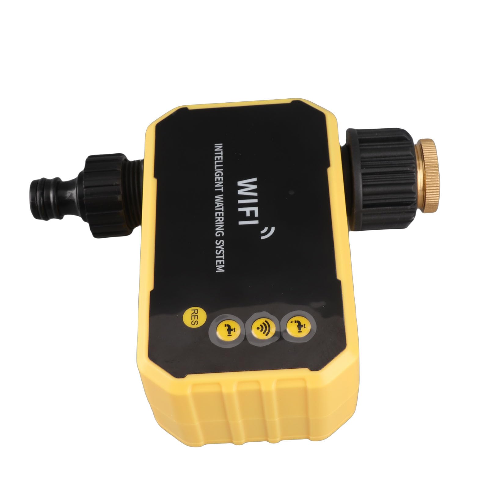 Timer Irrigatore WiFi, Timer Intelligente per Irrigazione ABS con Controllo Remoto APP, Irrigazione Automatica per Tubo da Giardino, Funzione di Ritardo Pioggia, Adatto per Cortili e Balconi