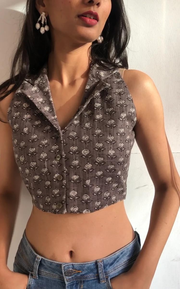 Leriya Fashion Sleeveless Regular Fit Tops for Women 1