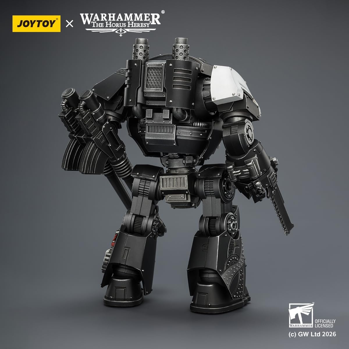 LEBOO JOYTOY Warhammer 40K 1/18 Action Figure Raven Guard Contemptor Dreadnought 8.9in Collector's Model Toys Age 15+