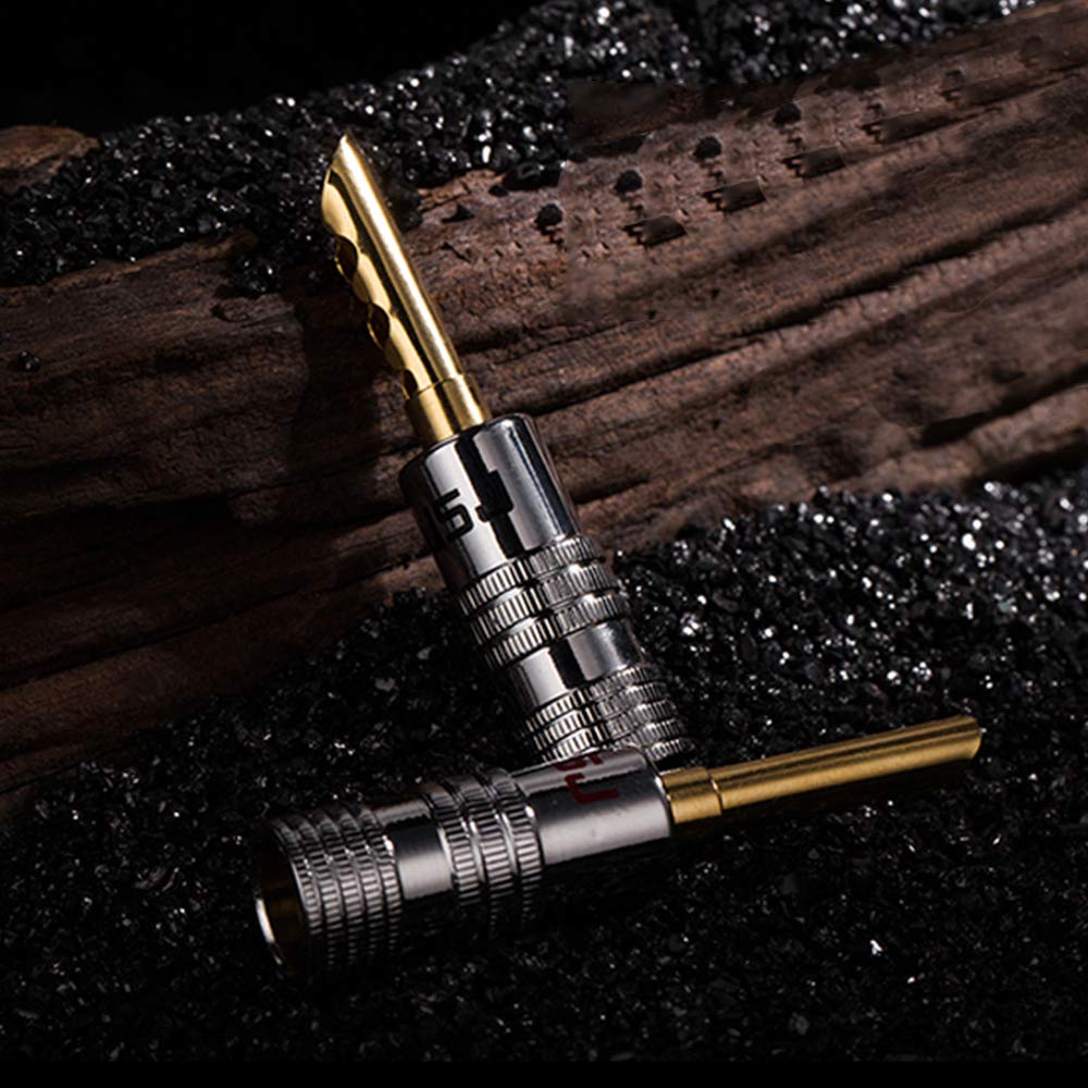 Amazon | バナナプラグ 円筒波型スリット式 BFAタイプ スピーカー