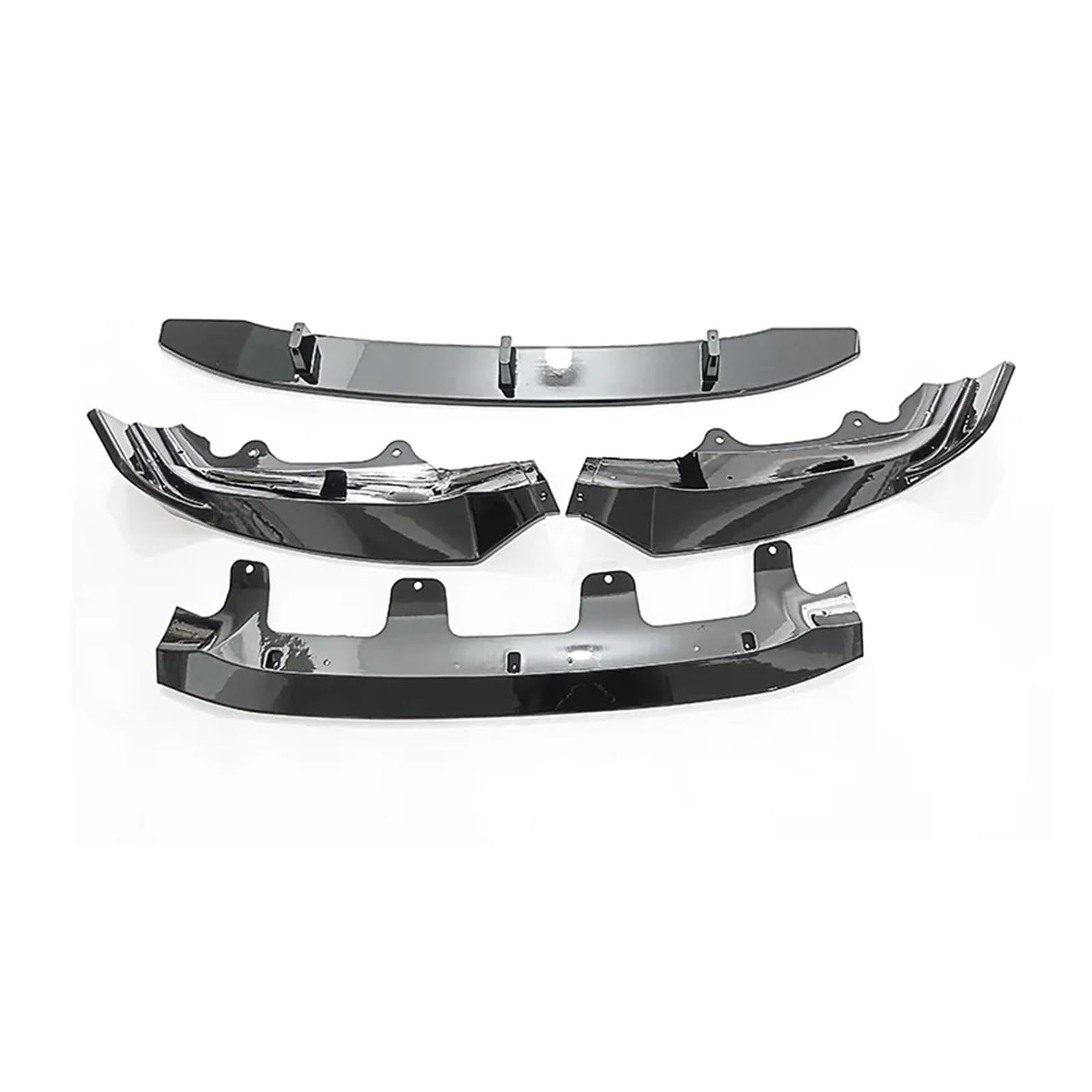 Front Bumper Splitter For BMW X5 F15 2014-2018 Front Bumper Spoiler Lip Lower Body Kit Diffuser Splitter Tuning Guard Car Accessories