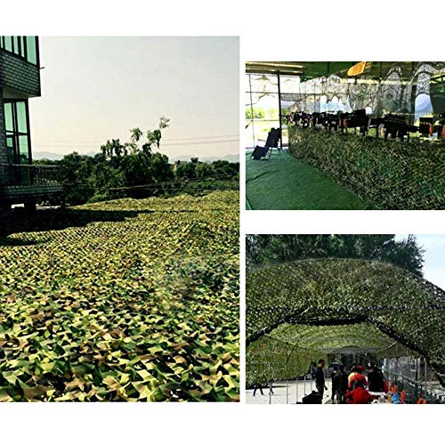 XHSSF Tarnnetz Privatsphäre Schutz Sonnenschutz Tarnung Net Dekoration Freizeit Camping Bar Jagdgrün – Bild 4