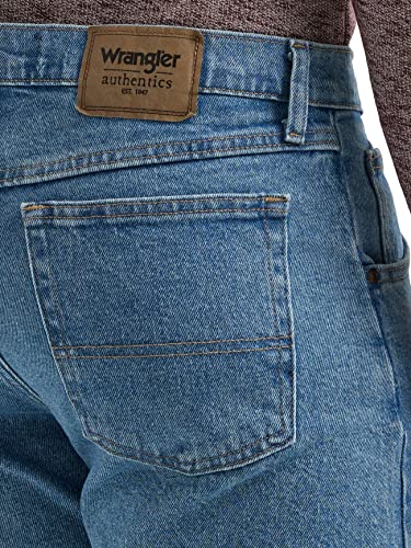 Image of Wrangler Men's Classic 5-Pocket Regular Fit Cotton Jean