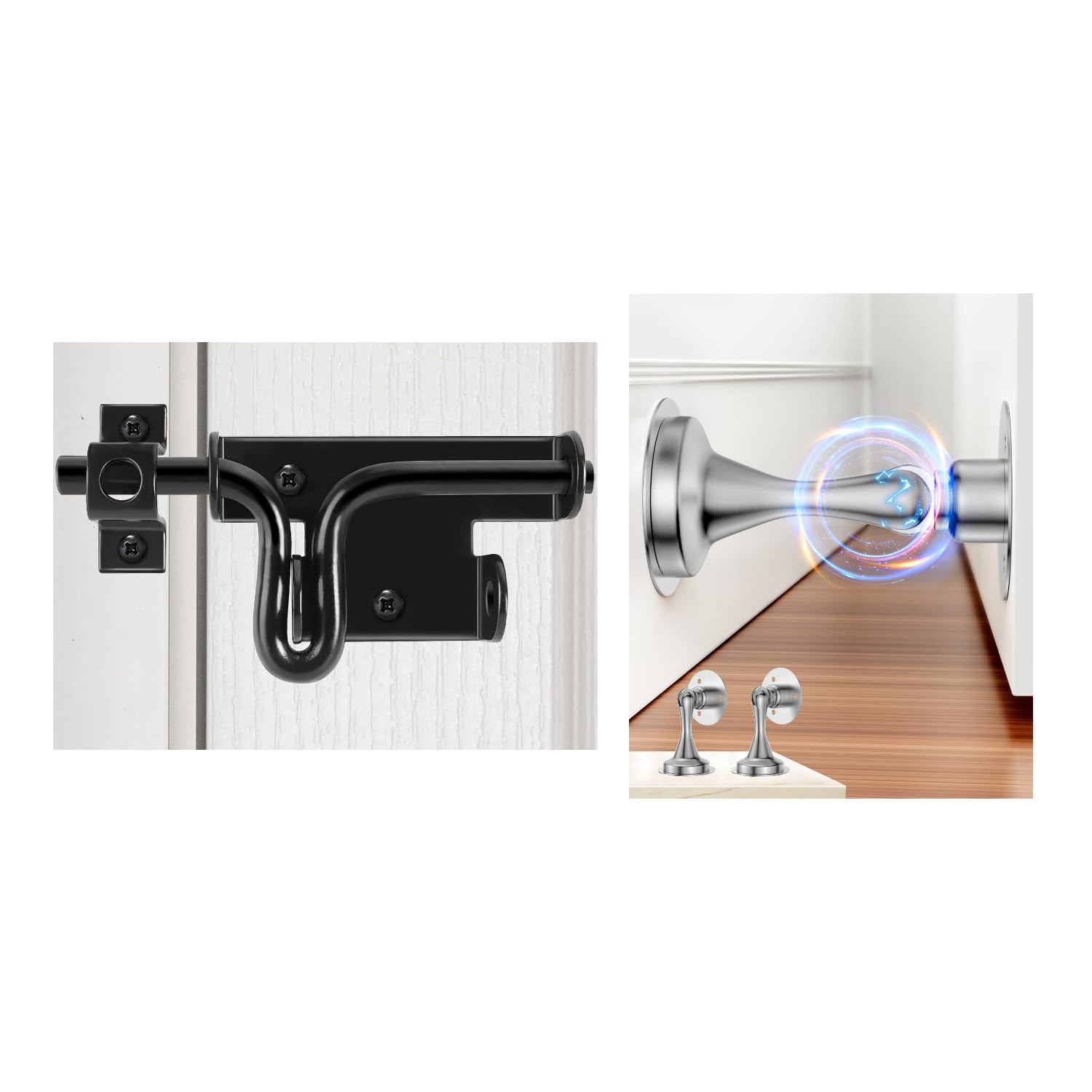 Door Lock Bolt Gate Latch & Door Stoppers Door