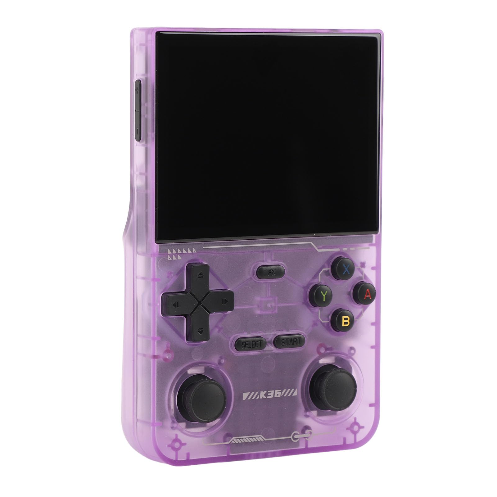 Console di Gioco Portatile Doppio Joystick 3D Potente Schermo IPS Gioco retrò per Giocatori 3,5 Pollici 1 unità (PURPLE)