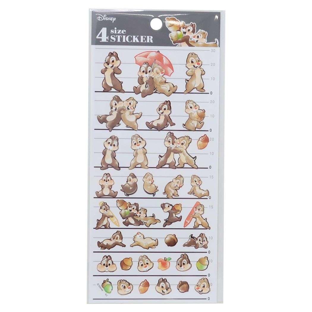 Amazon.co.jp: チップ＆デール[シールシート]4サイズステッカー 4SIZE 